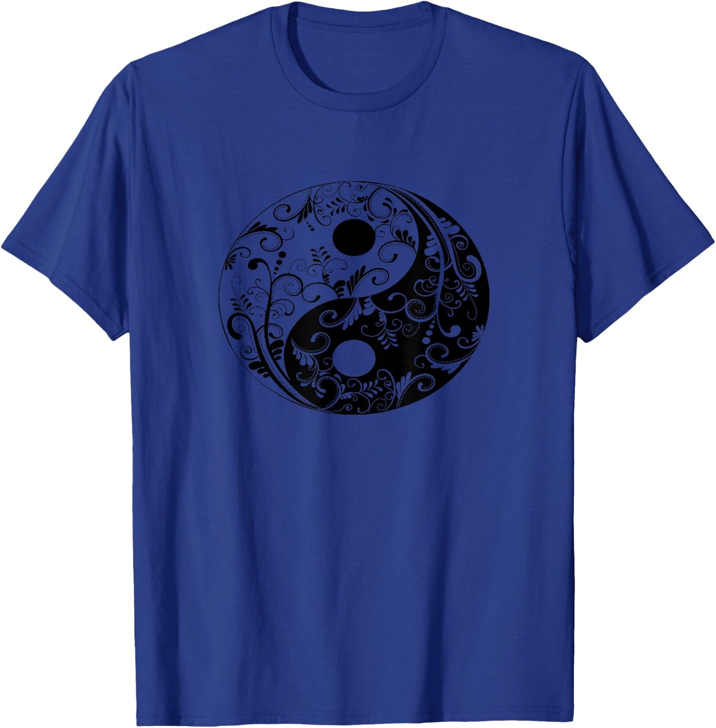 Yin Yang Qi Gong yoga Tai Chi T-Shirt - T-Shirt | Royal
