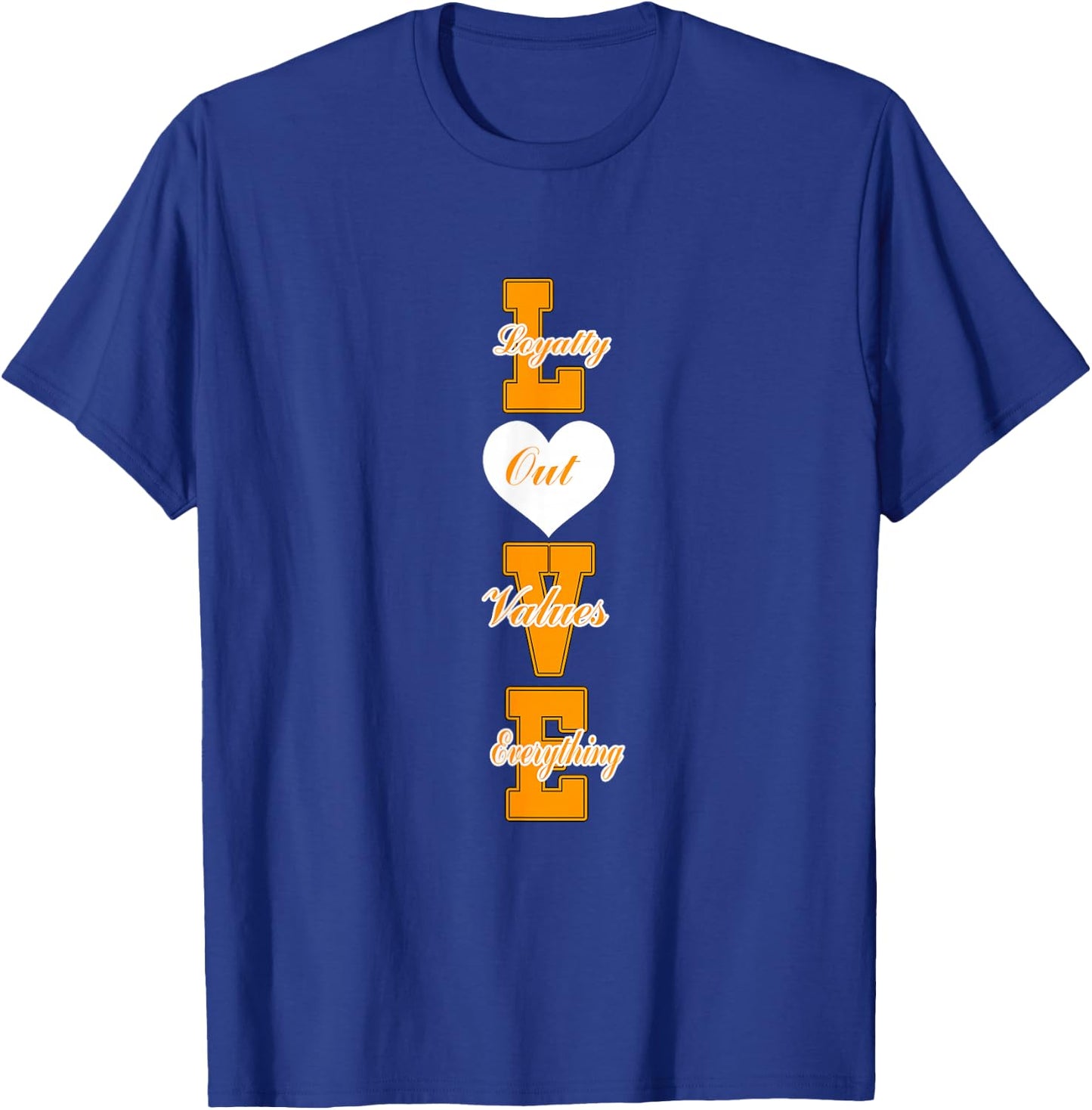 Orange Loyalty > Everything Orange Graphic T-Shirt - T-Shirt | Royal