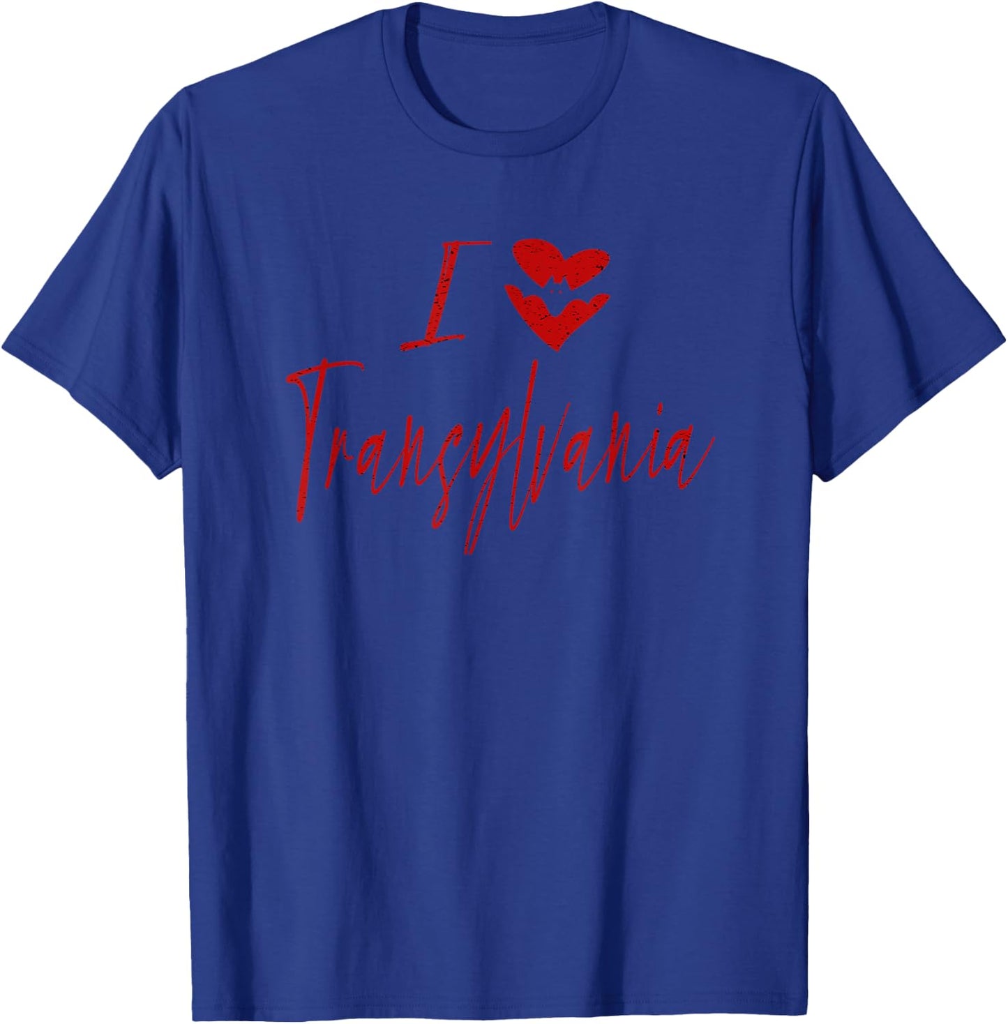 I Love Transylvania - Halloween Vampire T-Shirt - T-Shirt | Royal