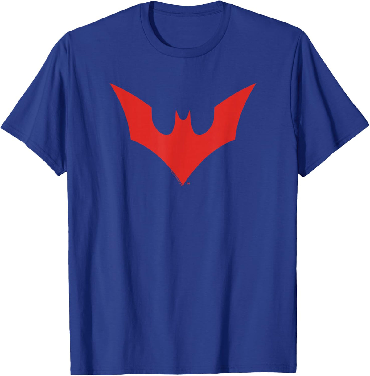Batman Beyond Beyond Bat Logo T-Shirt - T-Shirt | Royal