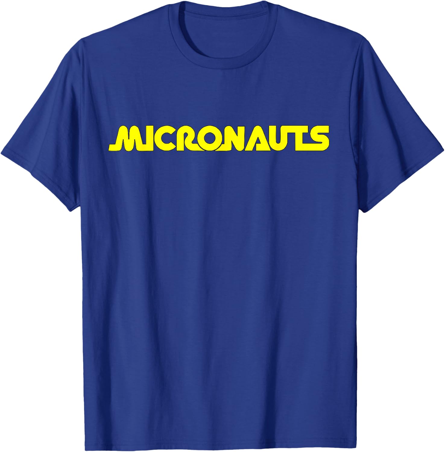 Cobalt Seven Clothing Micronauts - -Adults, Black, Small, Short Sleeve T-Shirt - T-Shirt | Royal