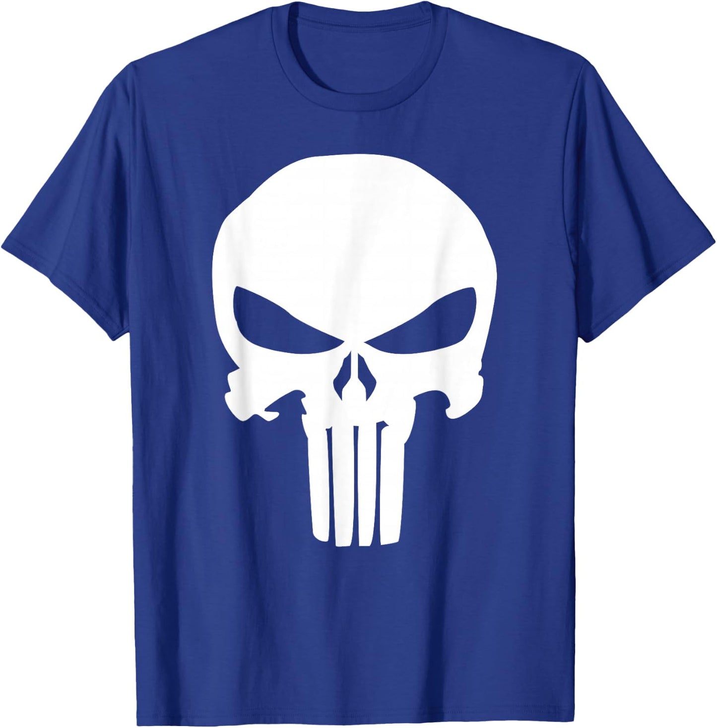 Marvel Comics Punisher Classic Skull Symbol T-Shirt - T-Shirt | Royal