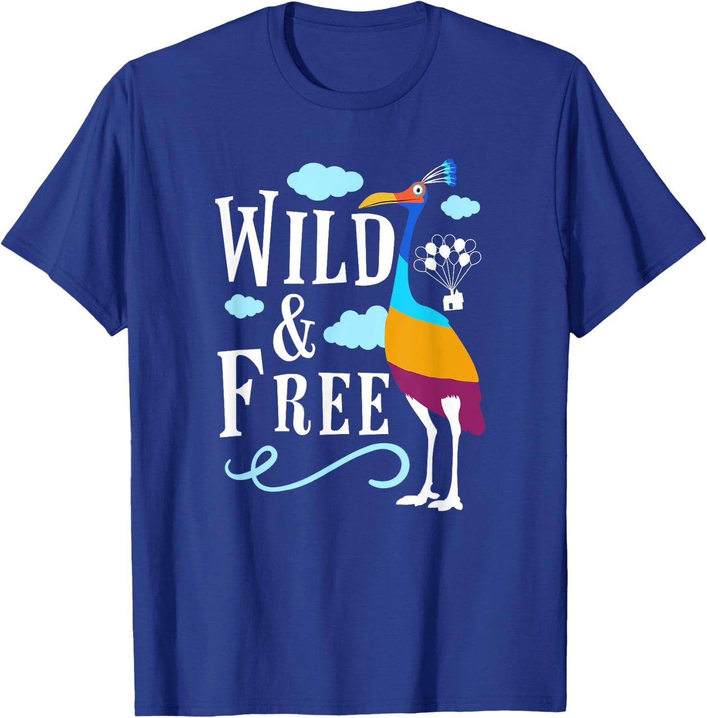 Wild & Free Theme Kevin Giant South American Bird T-Shirt - T-Shirt | Royal