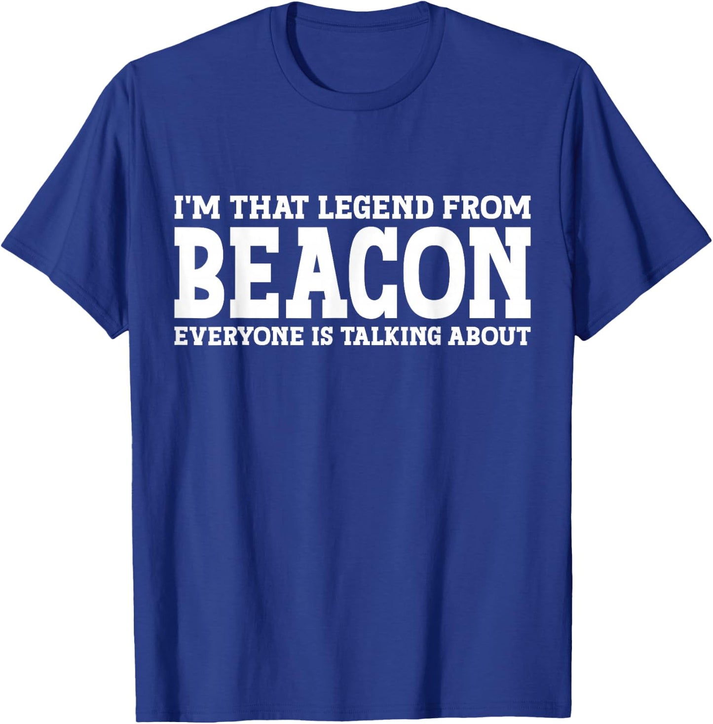 Beacon Hometown NY New York Home Roots Funny City Beacon T-Shirt - T-Shirt | Royal