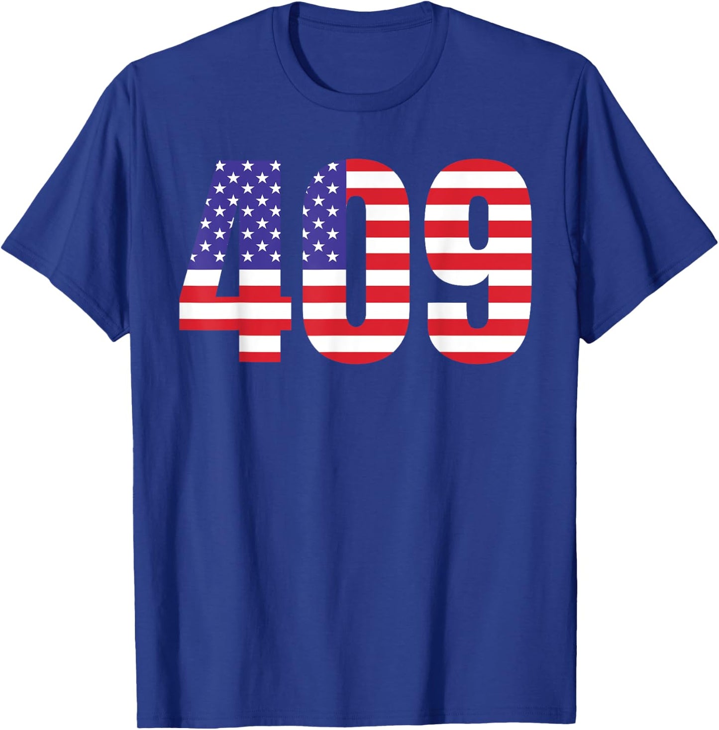 409 USA Shirt Women Men July 4th Patriotic American Flag Kid T-Shirt - T-Shirt | Royal