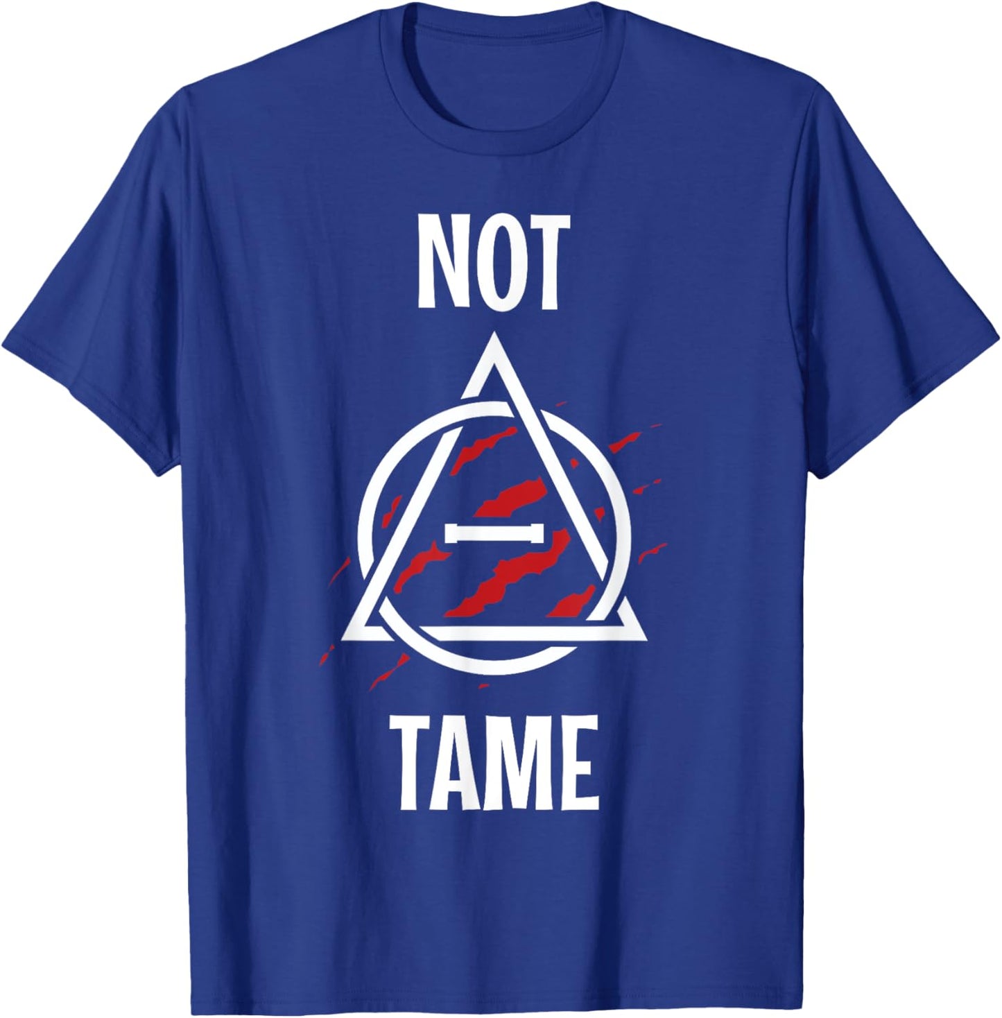 Not Tame Theta Delta Furry Alter Kin Otherkin Therian T-Shirt - T-Shirt | Royal