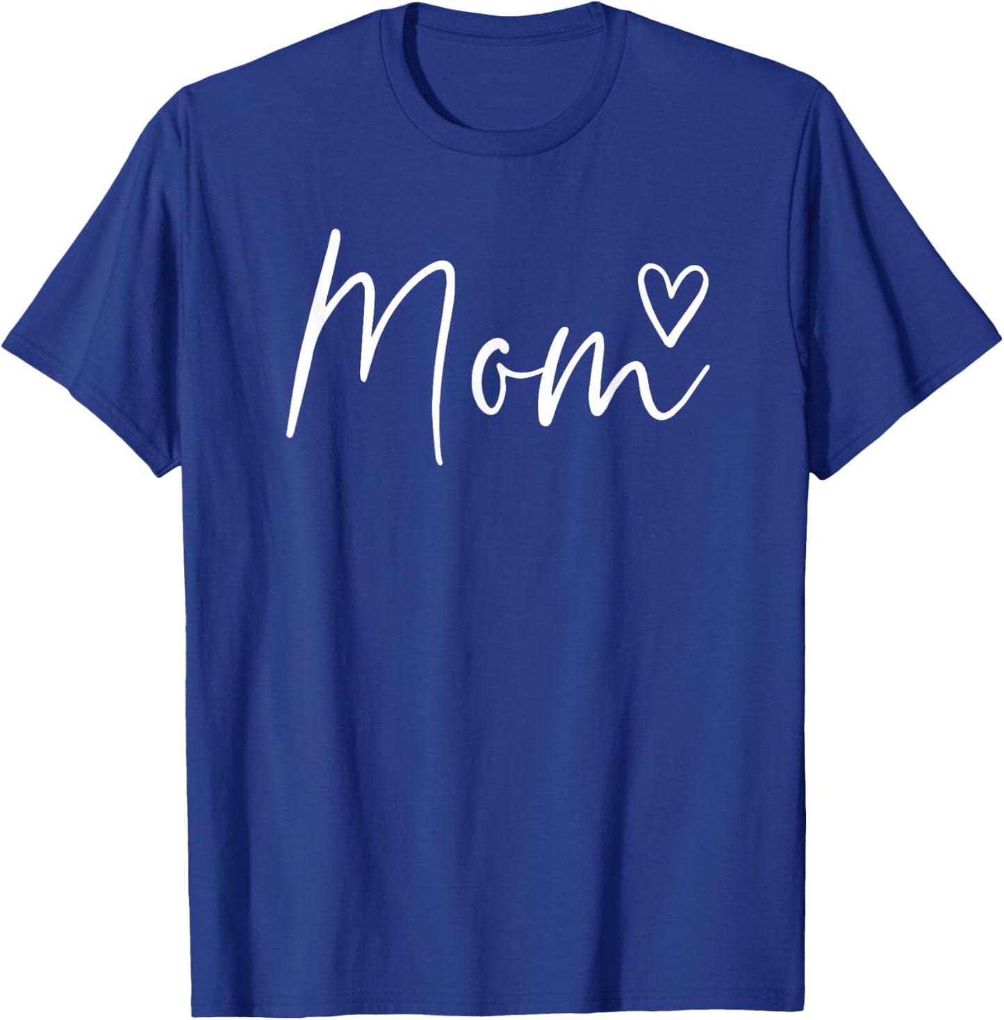 Mom Gifts Heart Mother's Day Mom T-Shirt - T-Shirt | Royal