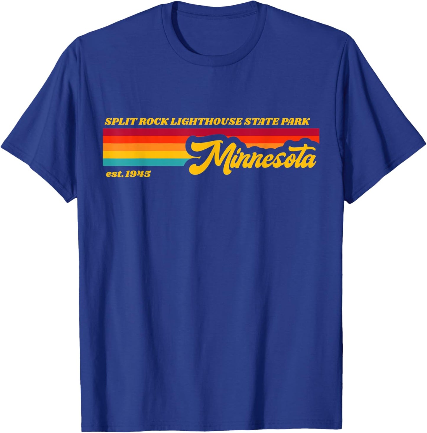 Minnesota Split Rock Lighthouse State Park T-Shirt - T-Shirt | Royal