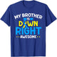 Down Syndrome Awareness Trisomy 21 World Down Syndrome Day T-Shirt - T-Shirt | Royal