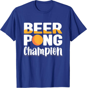 Beer Pong Champion Beer Ping Pong Beer Pong T-Shirt - T-Shirt | Royal
