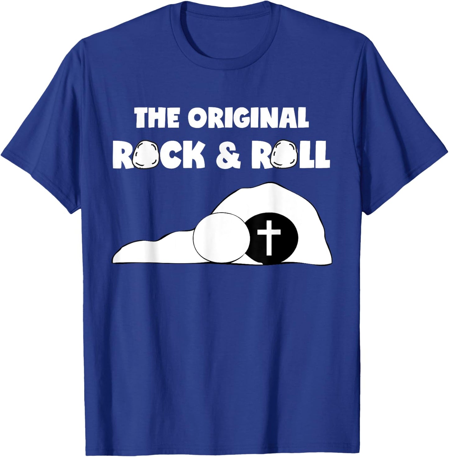 Easter T Shirt Men Women Kids The Original Rock Roll T-Shirt - T-Shirt | Royal