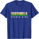 Guayanilla City in Puerto Rico, Guayanilla Flag T-Shirt - T-Shirt | Royal