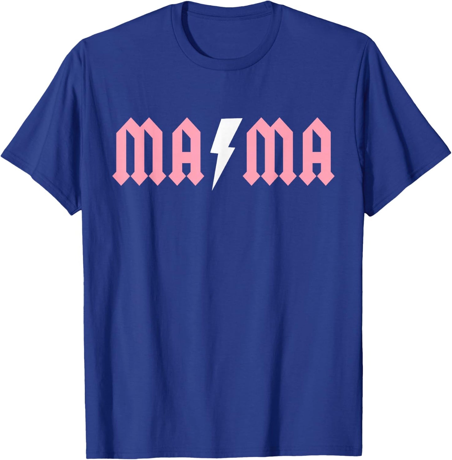 Rock n Roll Mama Birthday Rock Star Matching Family T-Shirt - T-Shirt | Royal