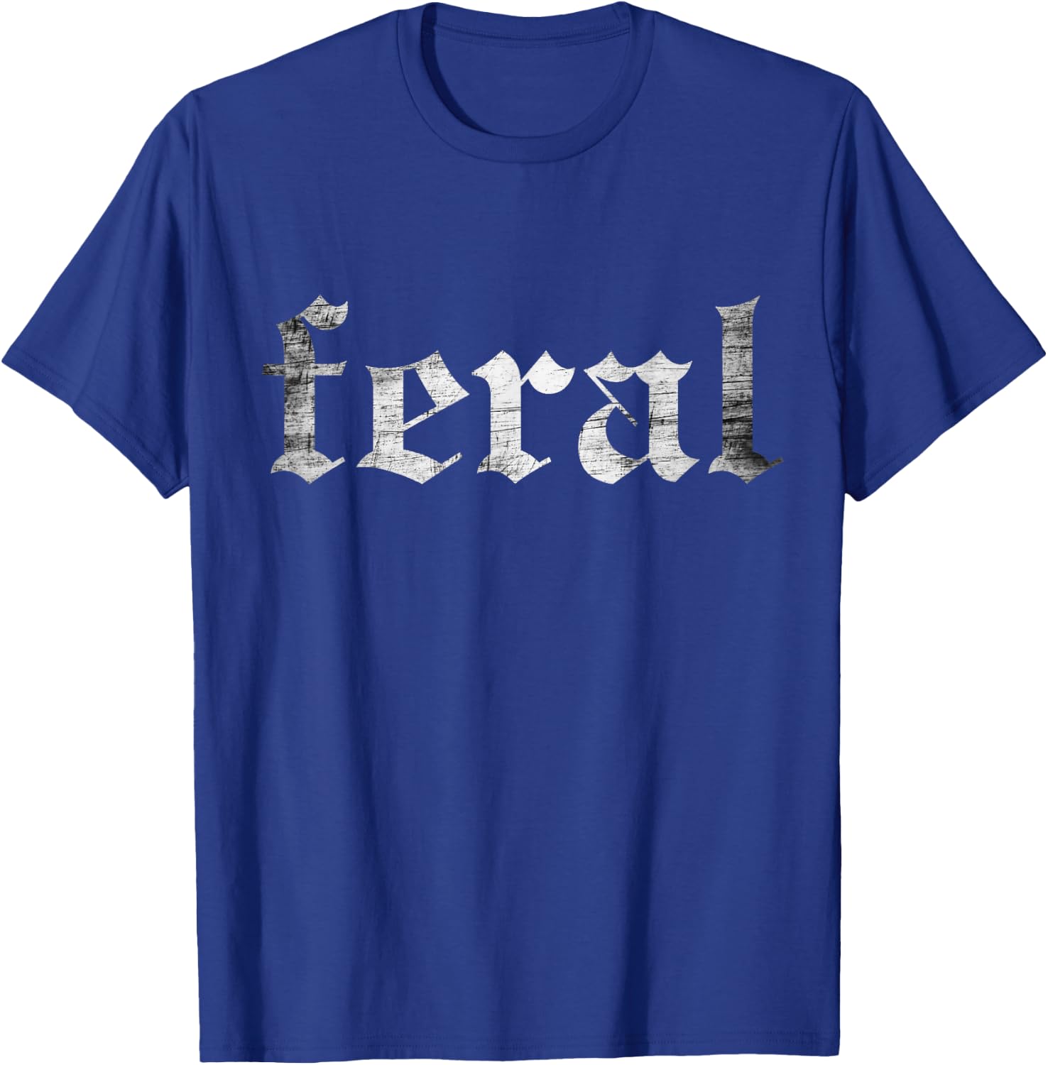Feral Retro T-Shirt - T-Shirt | Royal