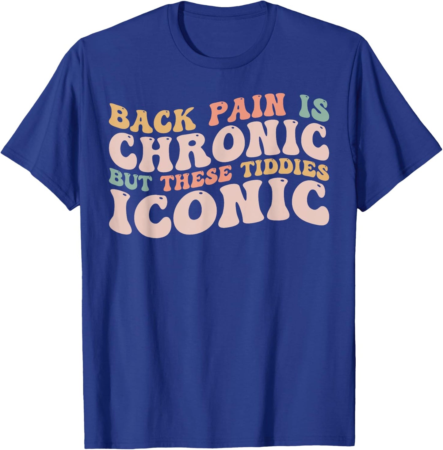 Big Boob Humor Iconic Funny Inappropriate Embarrassing T-Shirt - T-Shirt | Royal