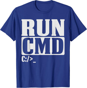 Run CMD T-Shirt - T-Shirt | Royal