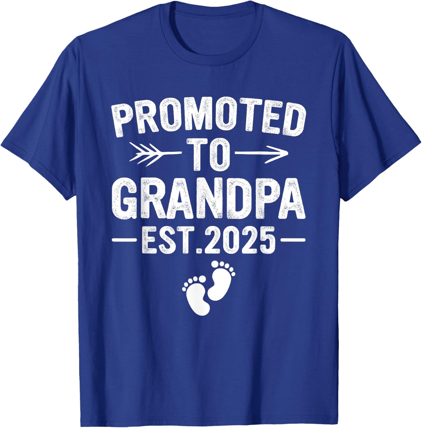 SOMMAS PREGNANCY ANNOUNCEMENT 1st Time Grandpa Est 2025 Gift New First Time Grandpa 2025 , Small, Black T-Shirt - T-Shirt | Royal