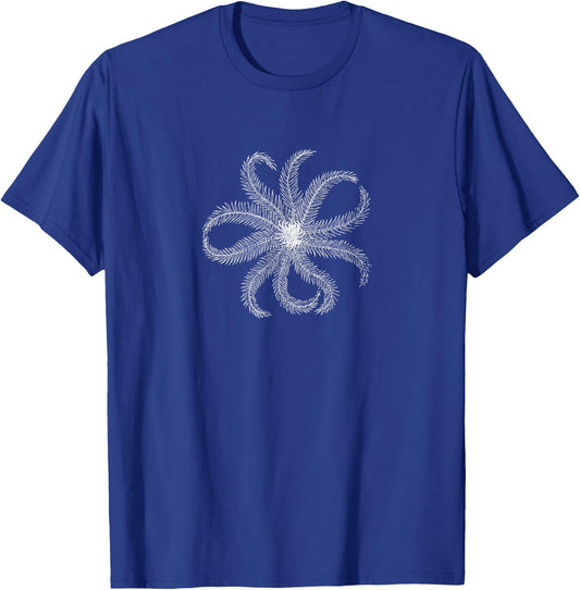 Crinoids Marine Invertebrates Crinoidea T-Shirt - T-Shirt | Royal