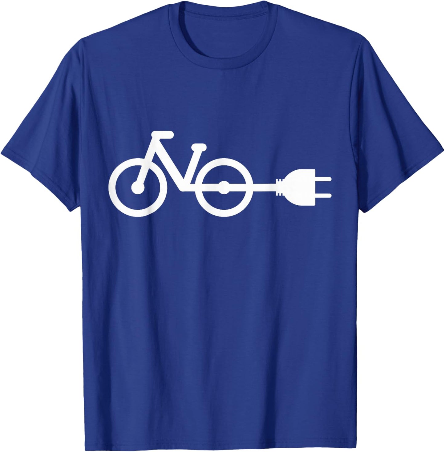 E-Bike Electric Bicycle T-Shirt - T-Shirt | Royal