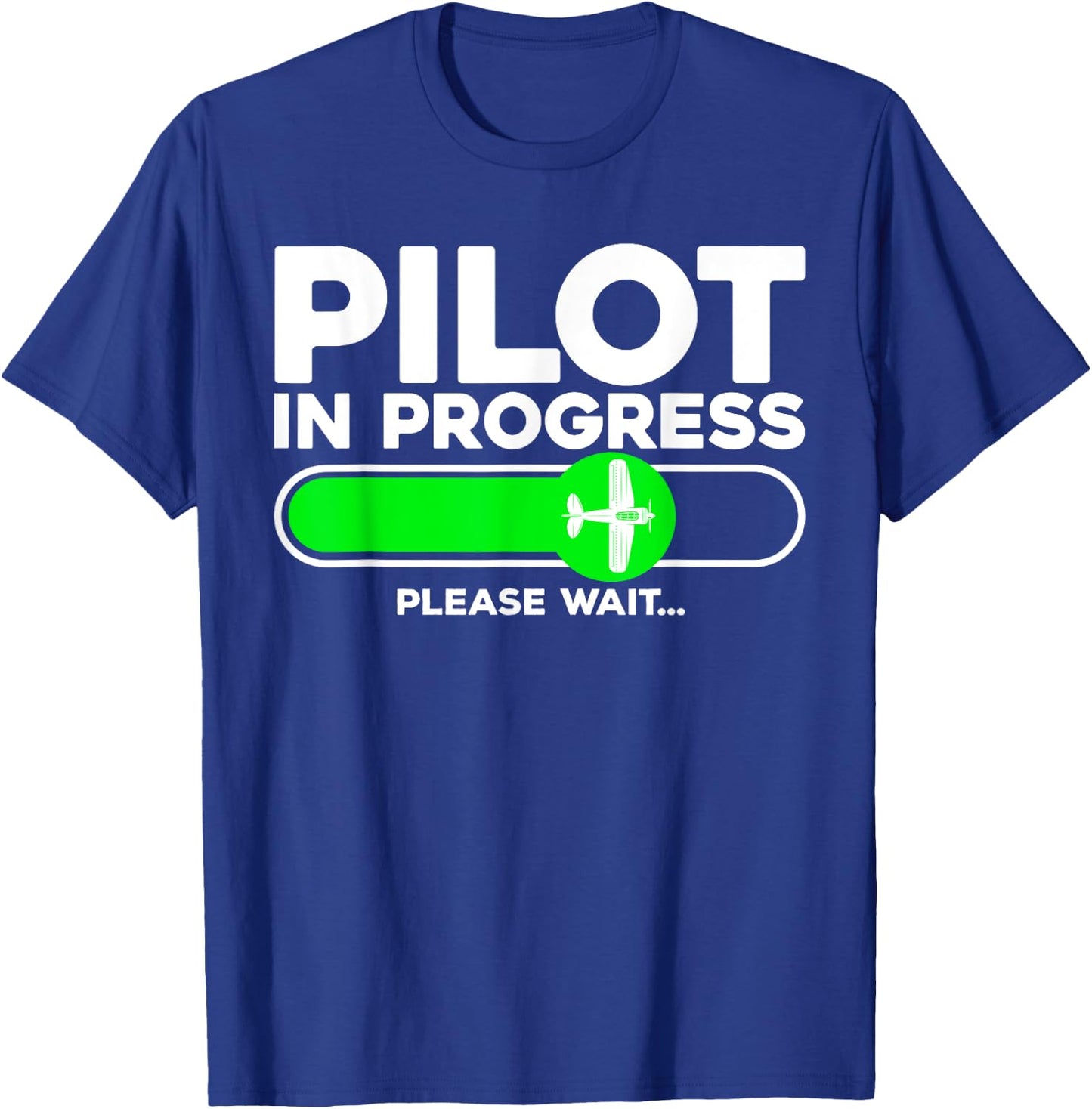 Pilot Art Men Women Airline Future Pilot Aviation Airplane T-Shirt - T-Shirt | Royal