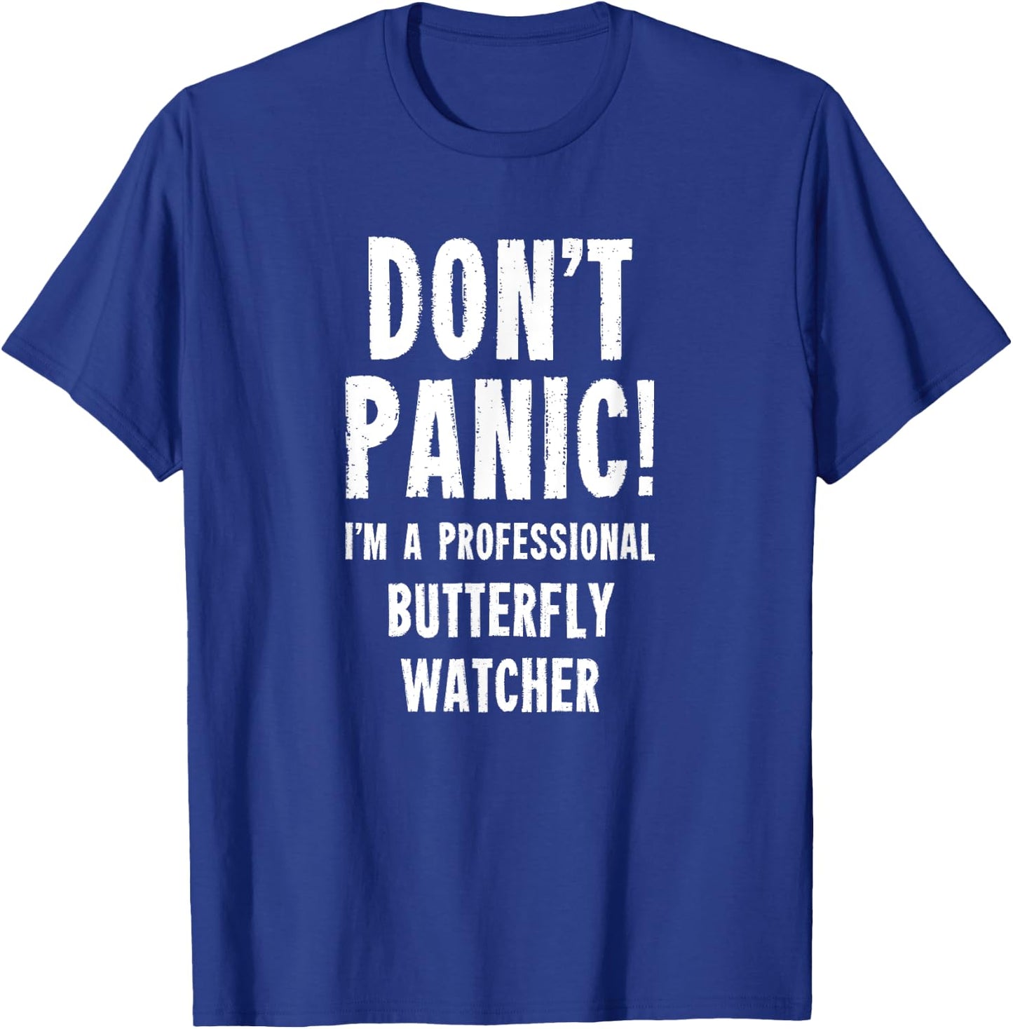 Butterfly Watcher T-Shirt - T-Shirt | Royal
