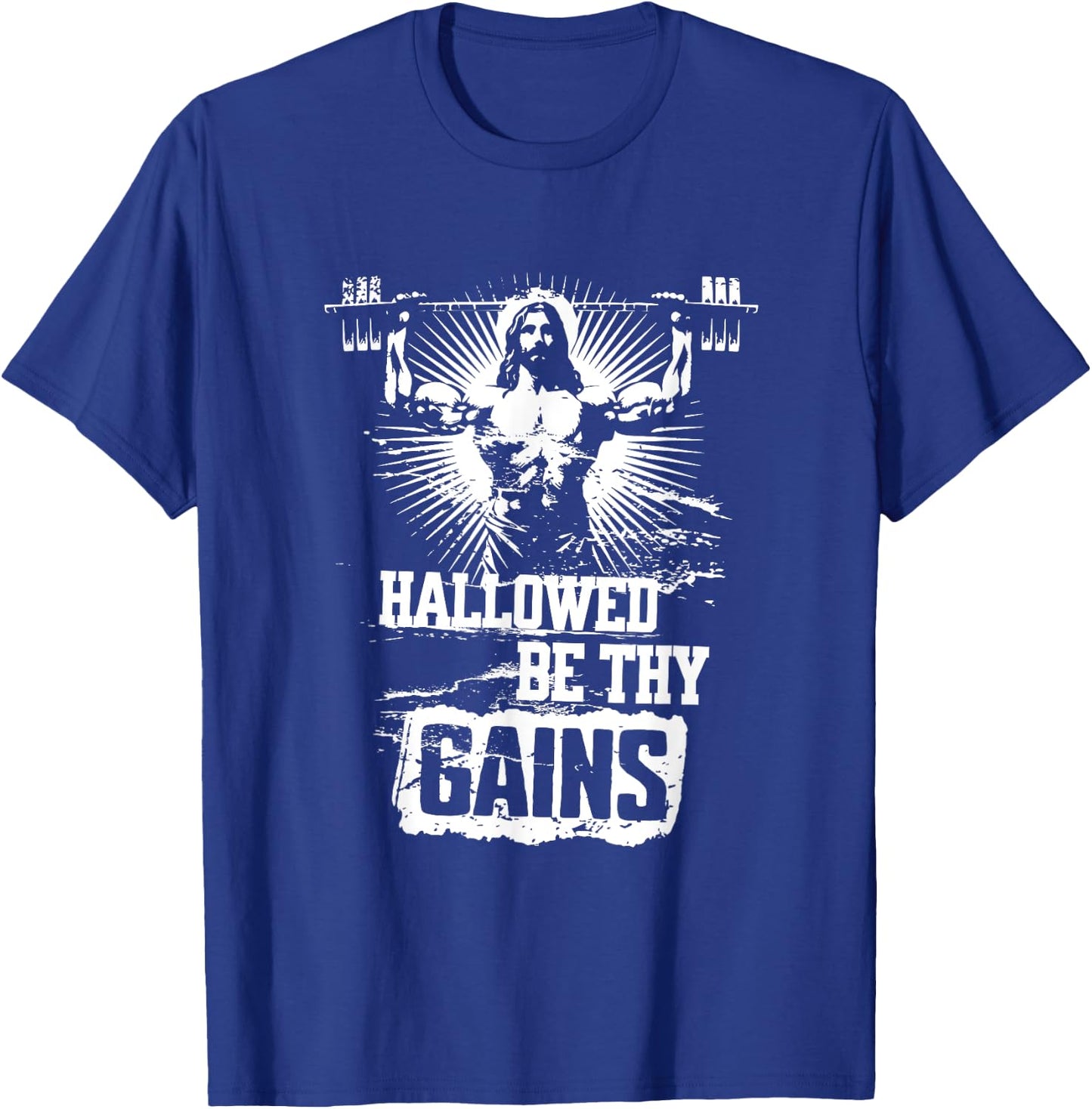 Hallowed be thy gains T-Shirt - T-Shirt | Royal
