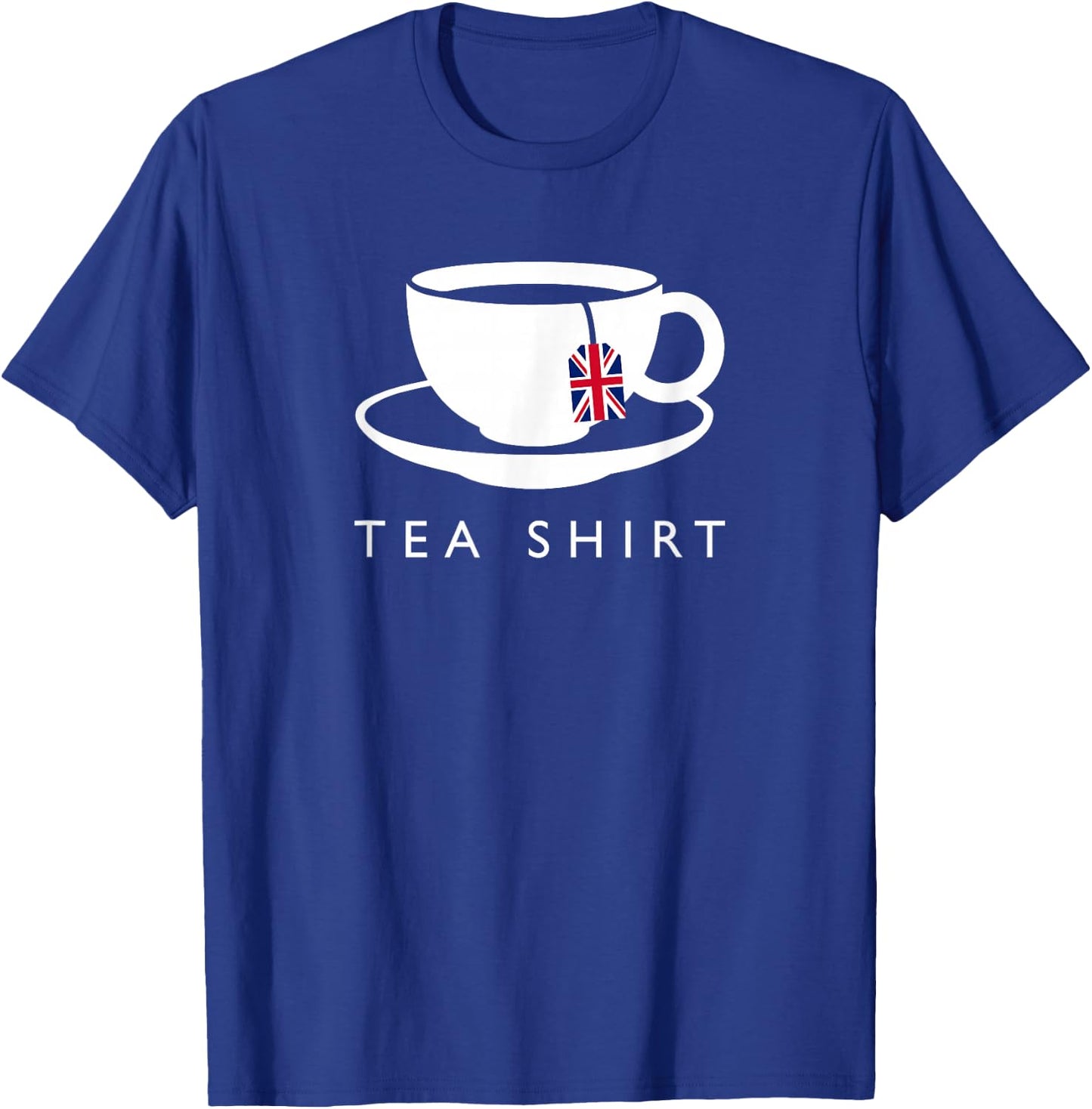 I Love English Tea UK Flag T-Shirt - T-Shirt | Royal