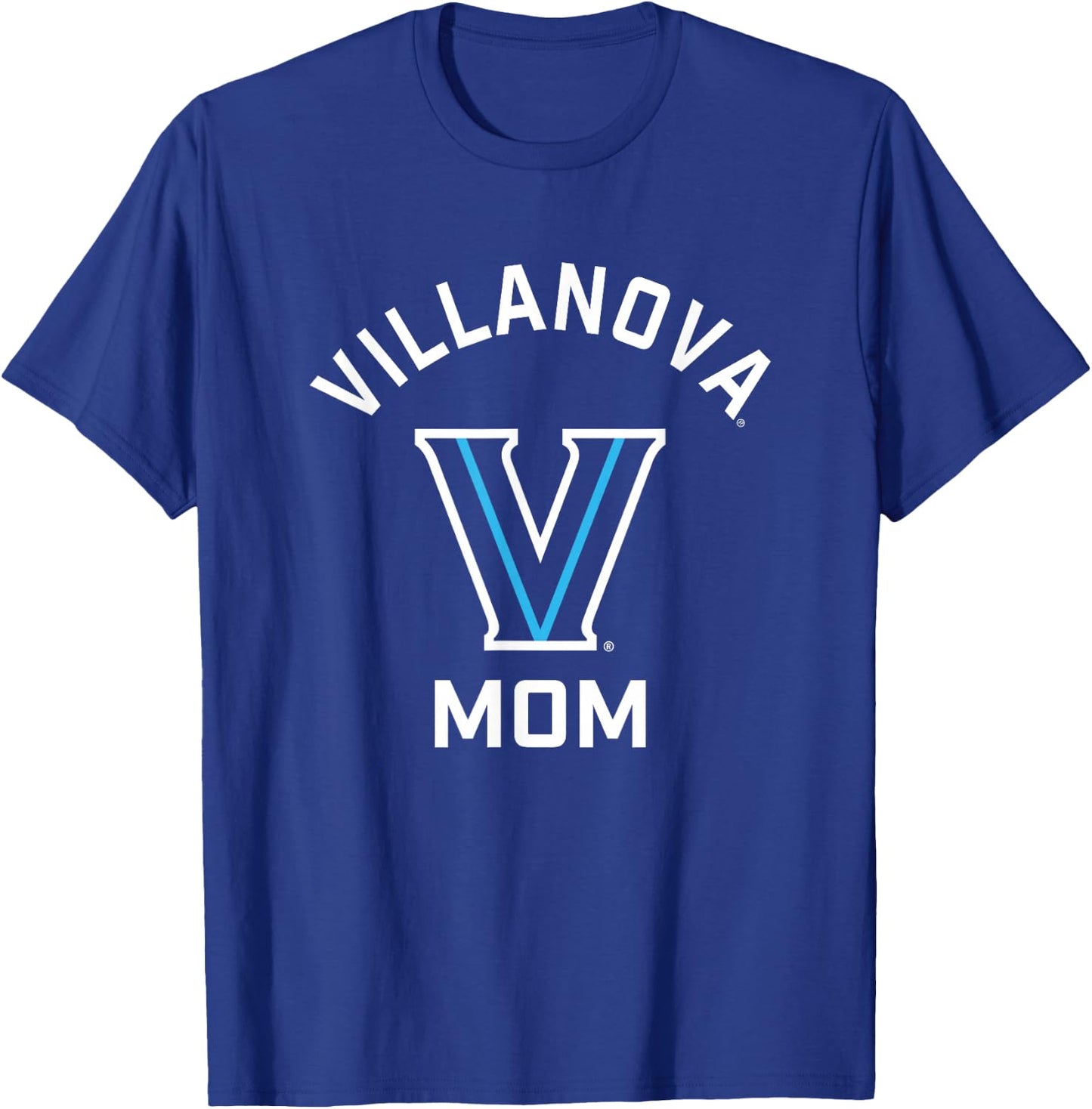 Campus Lab Villanova University Wildcats Arched Mom T-Shirt - T-Shirt | Royal