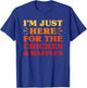 Chicken and Waffles I Love Chicken and Waffles Funny Food T-Shirt - T-Shirt | Royal