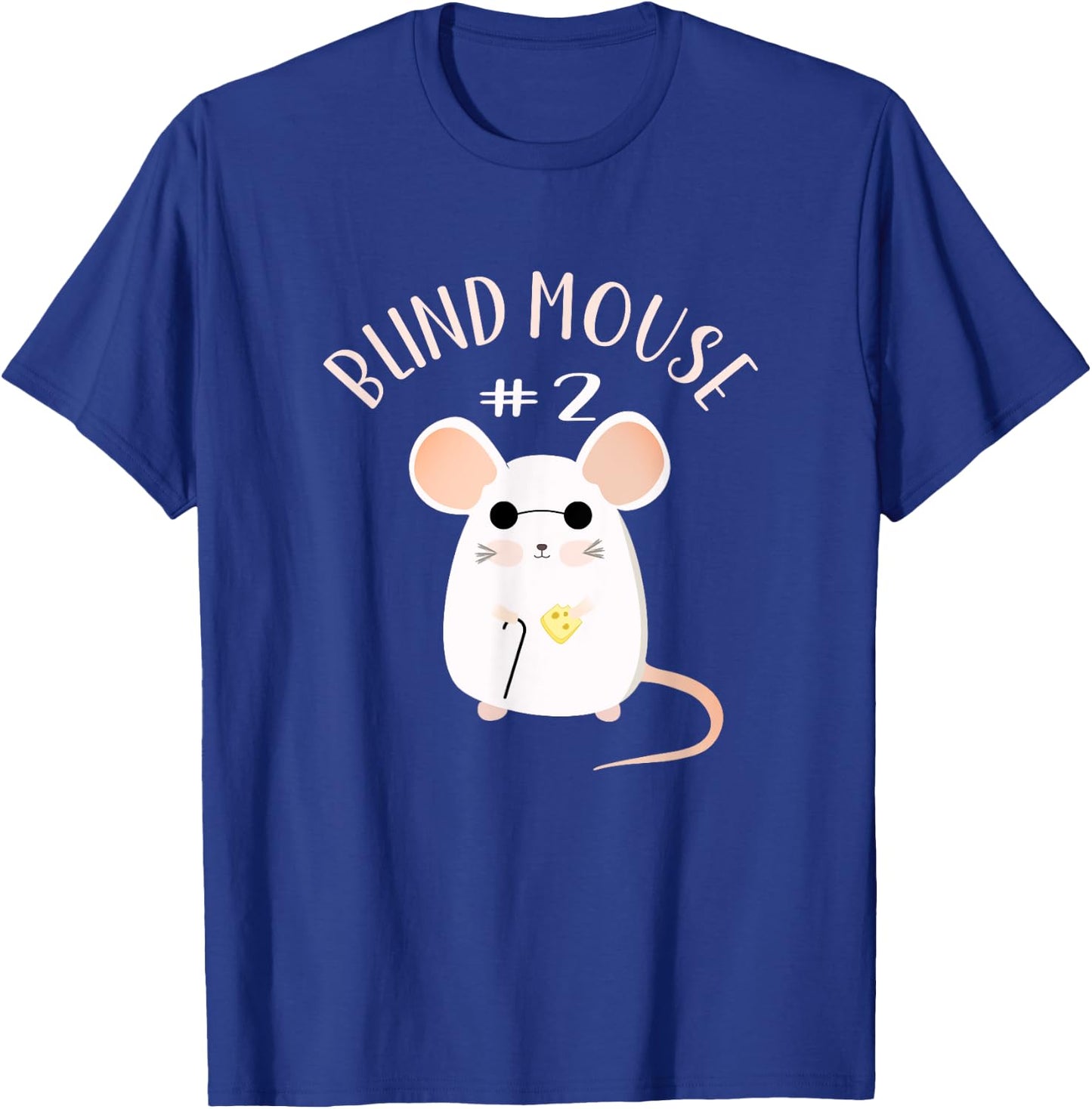 Three Blind Mice Matching Halloween Group Costume Mouse #2 T-Shirt - T-Shirt | Royal