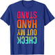 Check Out My Handstand Funny Gymnastics Boys Girls T-Shirt - T-Shirt | Royal