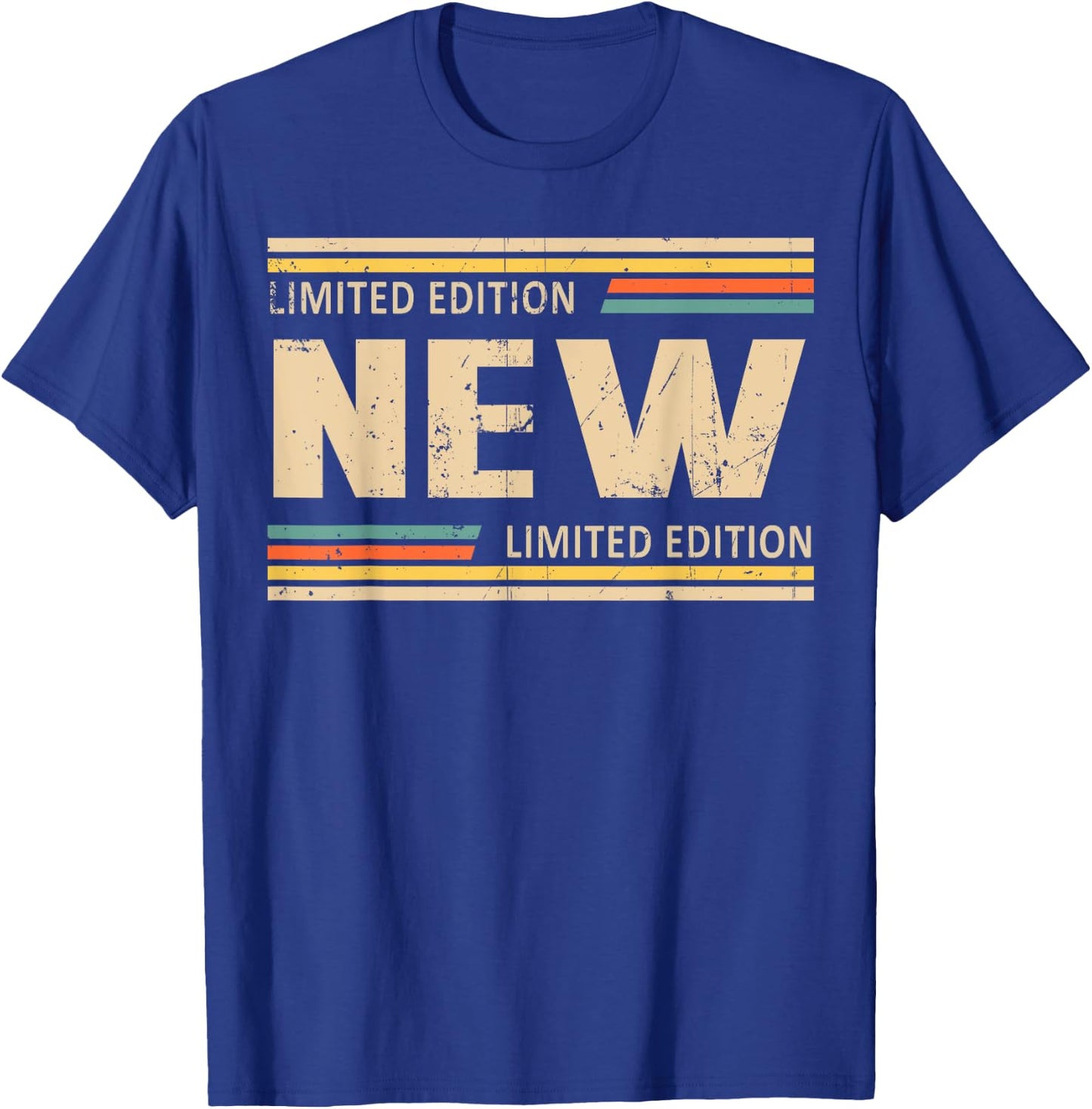 NEW Limited Edition Shirt NEW Name Personalized T-Shirt - T-Shirt | Royal