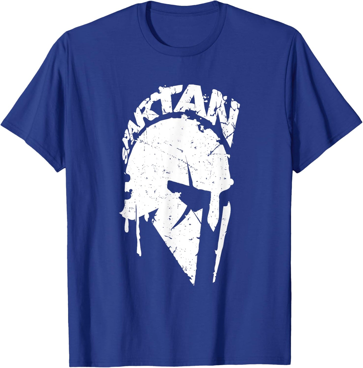 Spartan Warrior Soldier Gym Bodybuilding Sport Design T-Shirt - T-Shirt | Royal