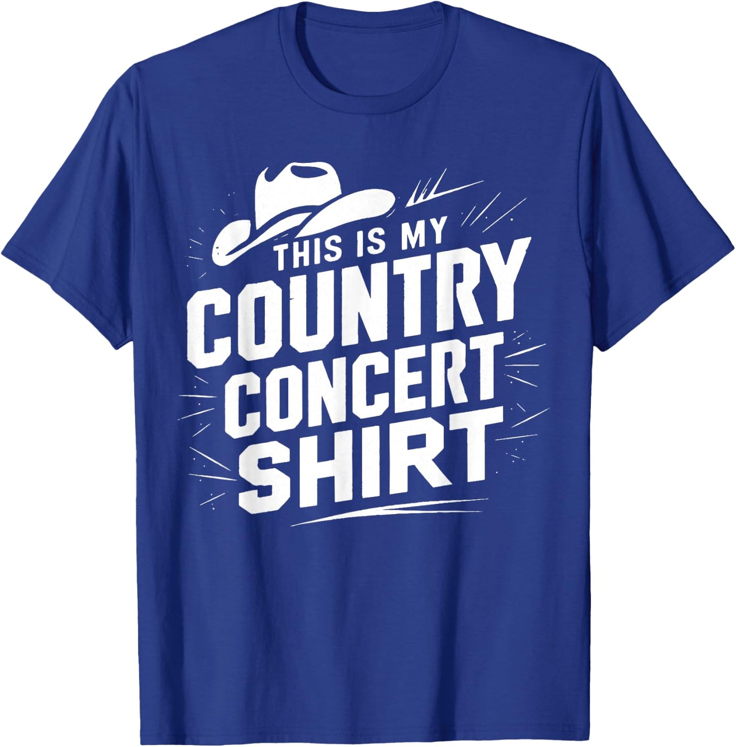 This Is My Country Concert T-Shirt - T-Shirt | Royal