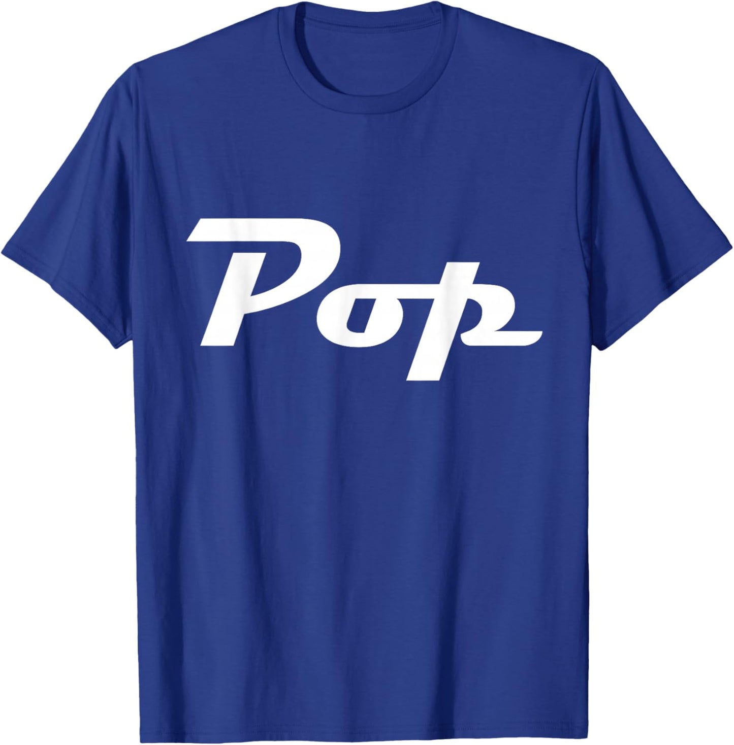 Pop Classic Retro Lettering Father's Day Grandpa T-Shirt - T-Shirt | Royal