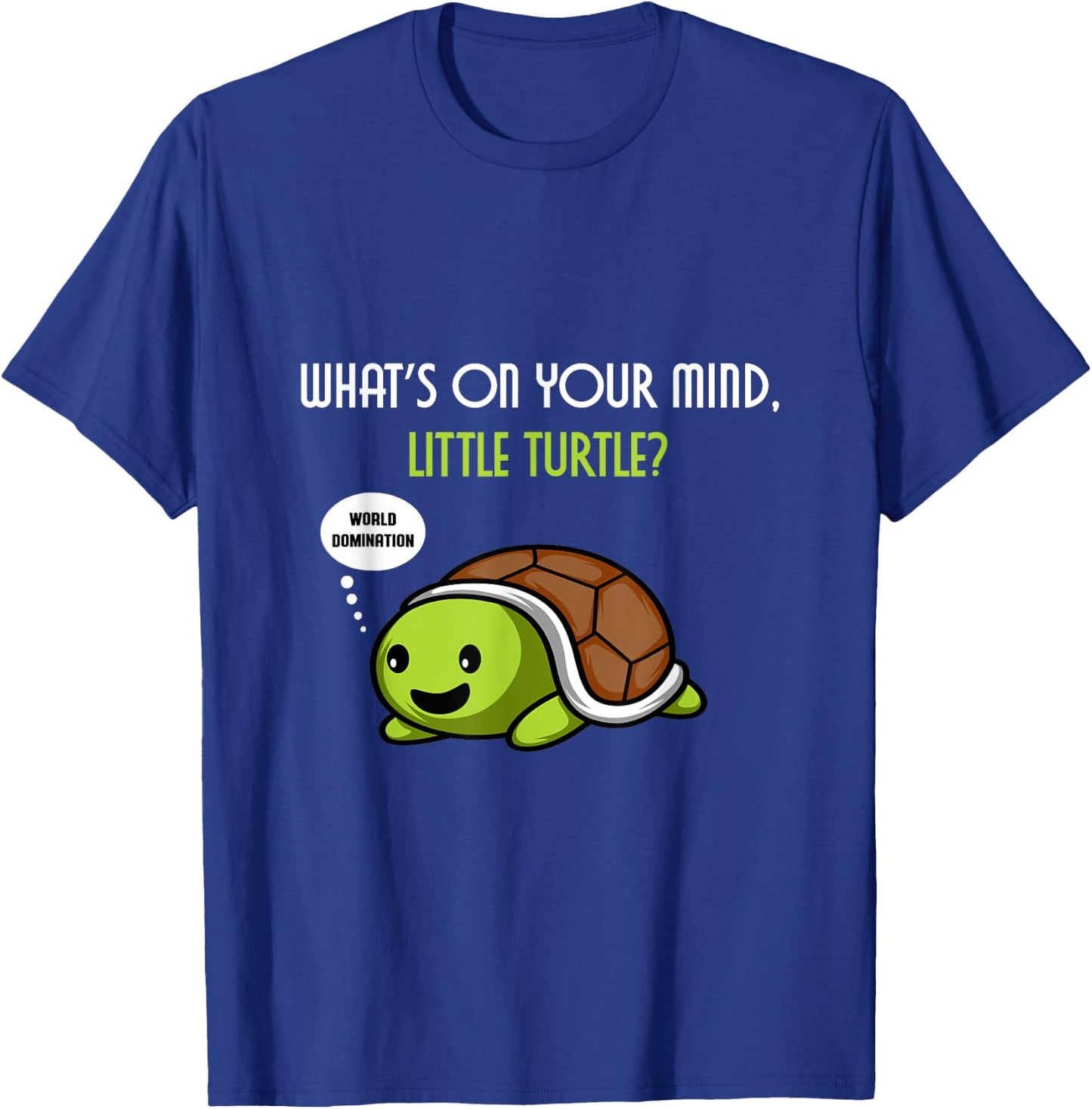 World Turtle Domination Turtle Owner T-Shirt - T-Shirt | Royal