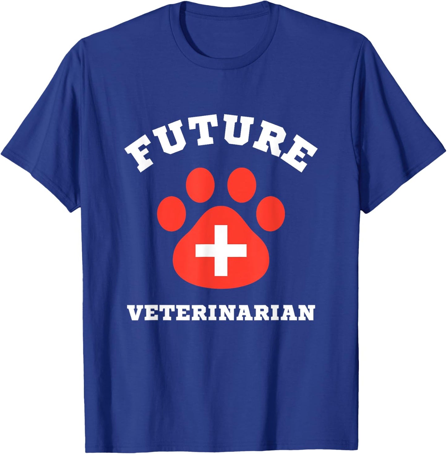 Future Veterinarian Boys Girls Kids Animal Doctor Vet T-Shirt - T-Shirt | Royal
