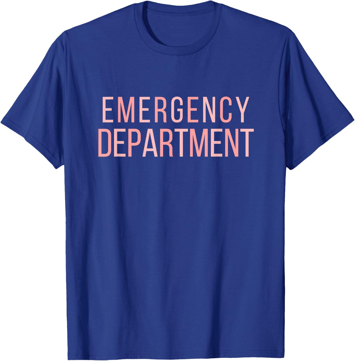 Emergency Department ER Tech Emergency Room Nurse T-Shirt - T-Shirt | Royal