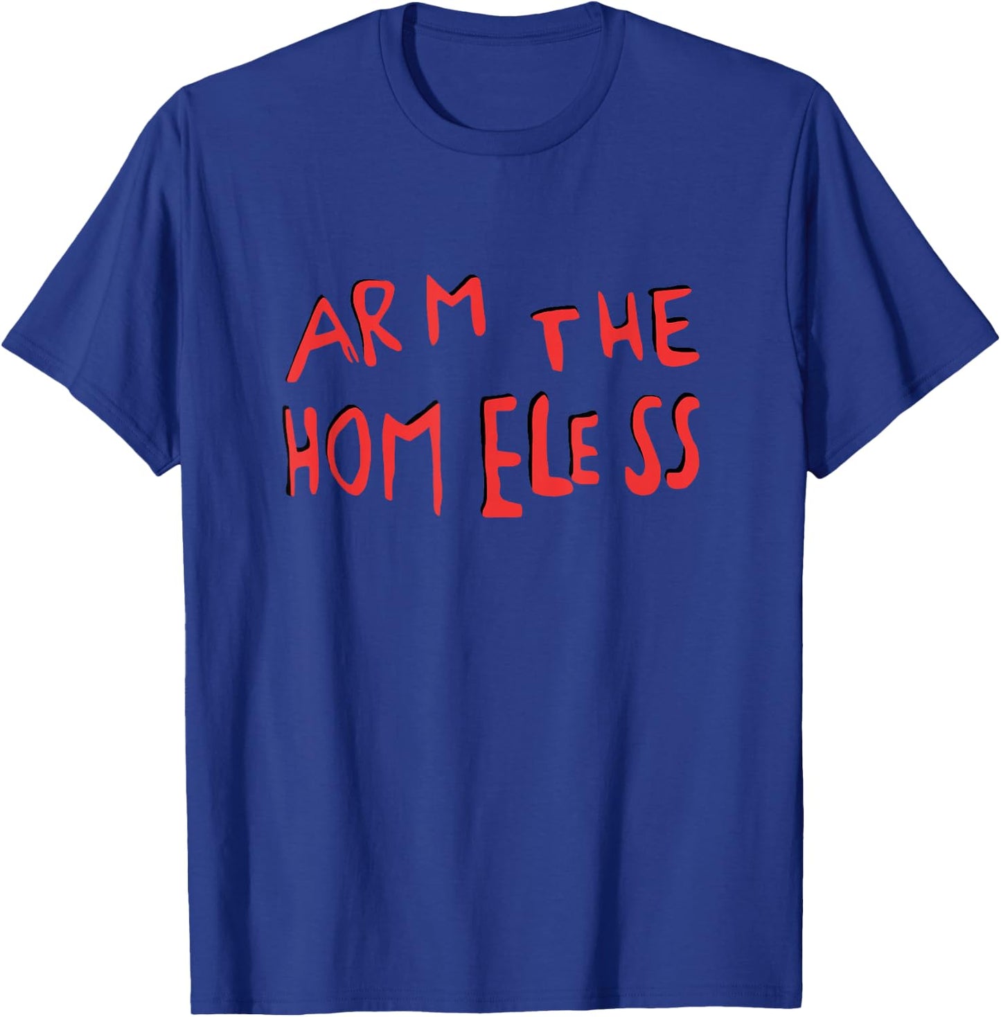 Arm The Homeless Rock / Metal Guitar T-Shirt - T-Shirt | Royal