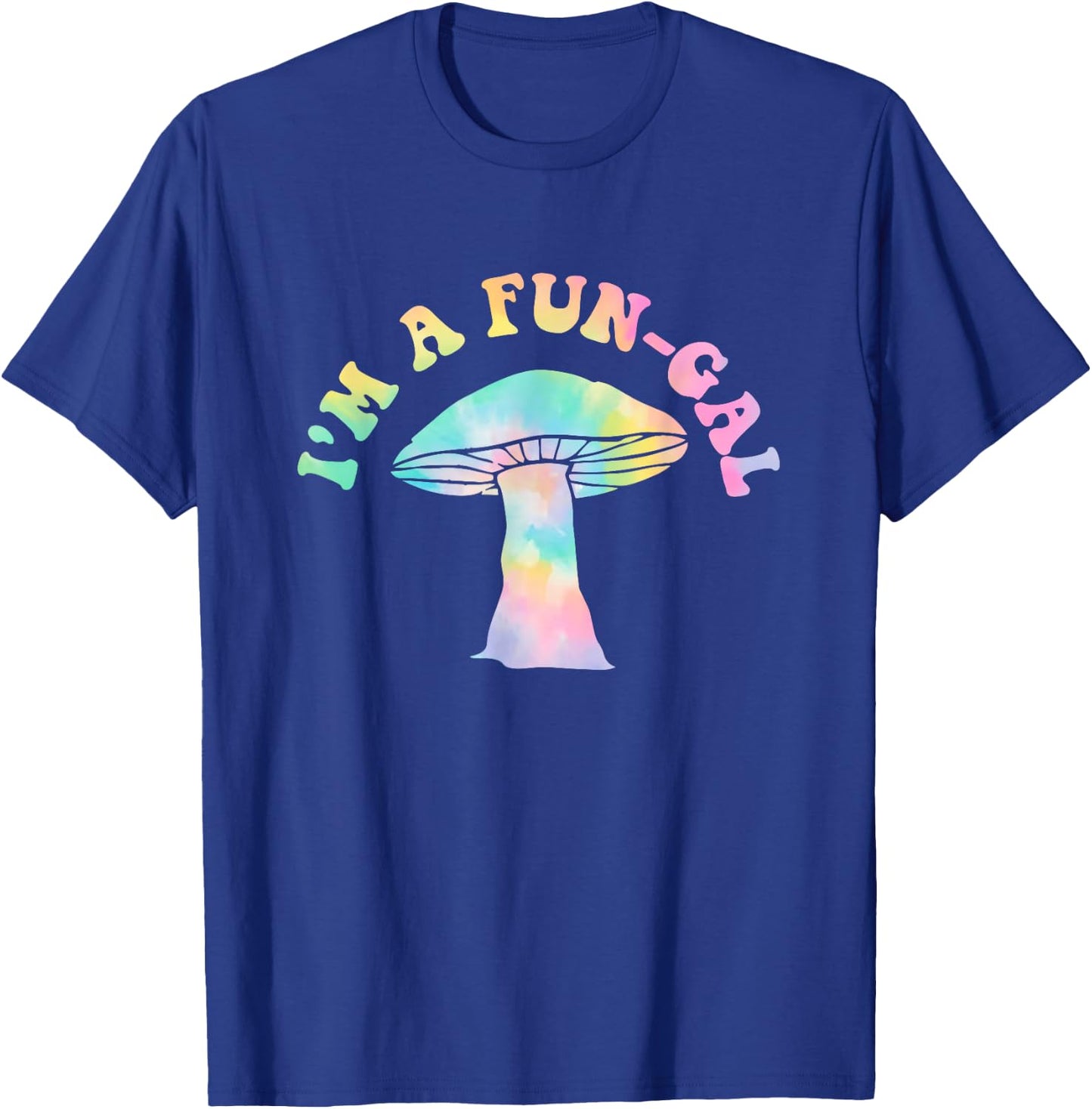 I'm A Fun-gal Hippie Design T-Shirt - T-Shirt | Royal
