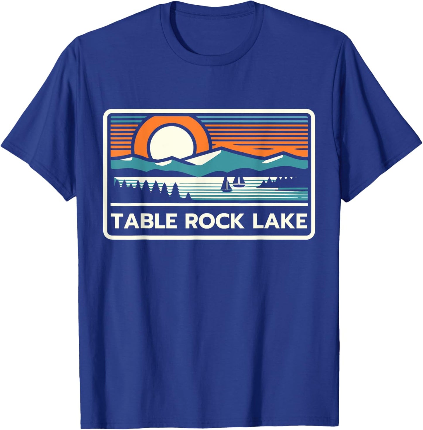 Table Rock Lake Missouri, Table Rock Lake T-Shirt - T-Shirt | Royal