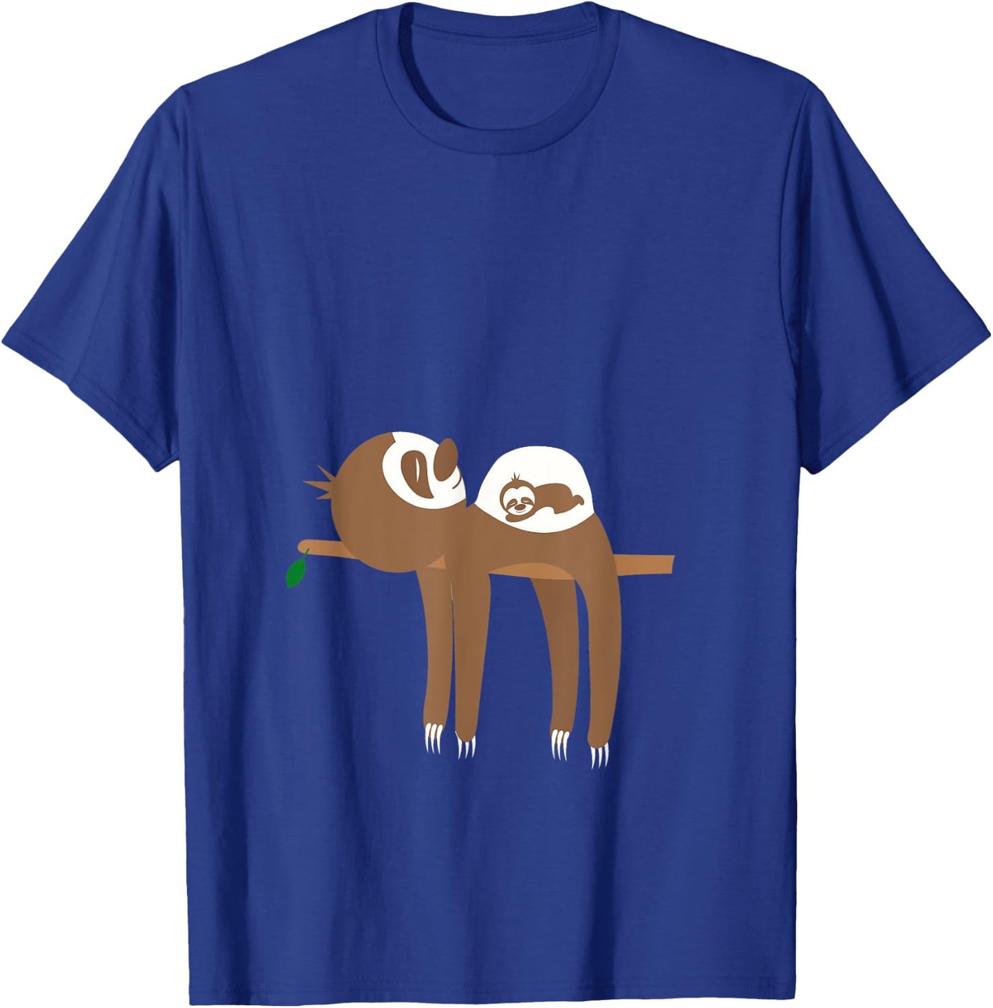Funny Sloth Pregnancy Announcement T-Shirt - T-Shirt | Royal