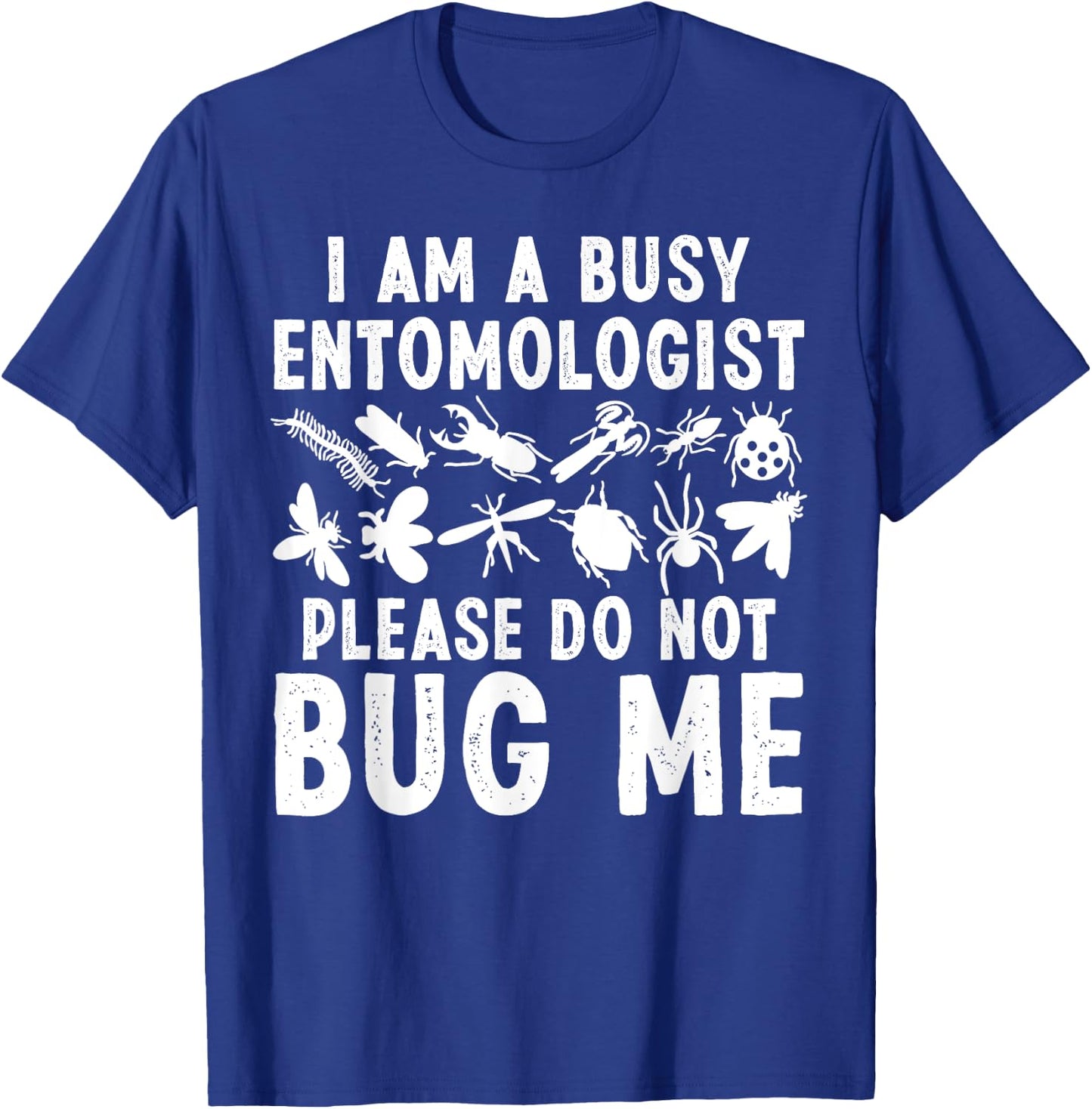 Cool Entomology Art Men Women Entomologist Insect Lady Bug T-Shirt - T-Shirt | Royal