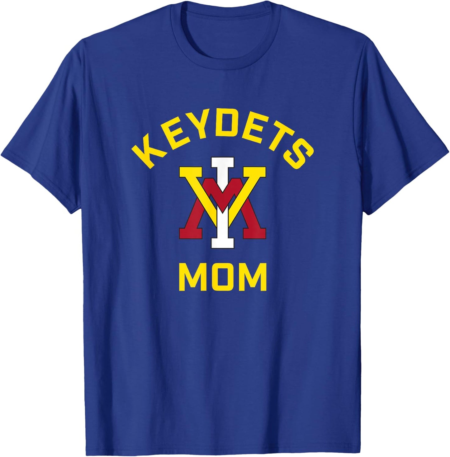 Virginia Military Institute VMI Keydets Arched Mom T-Shirt - T-Shirt | Royal