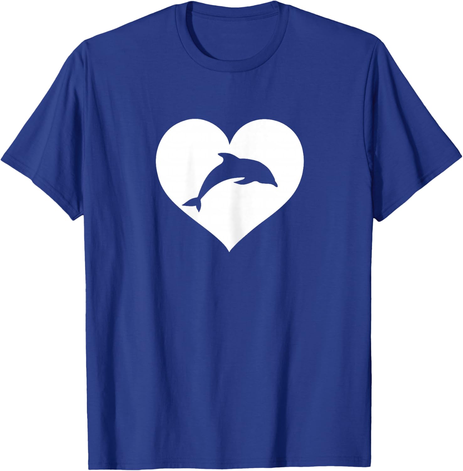Purple or Blue dolphin shirt T-Shirt - T-Shirt | Royal
