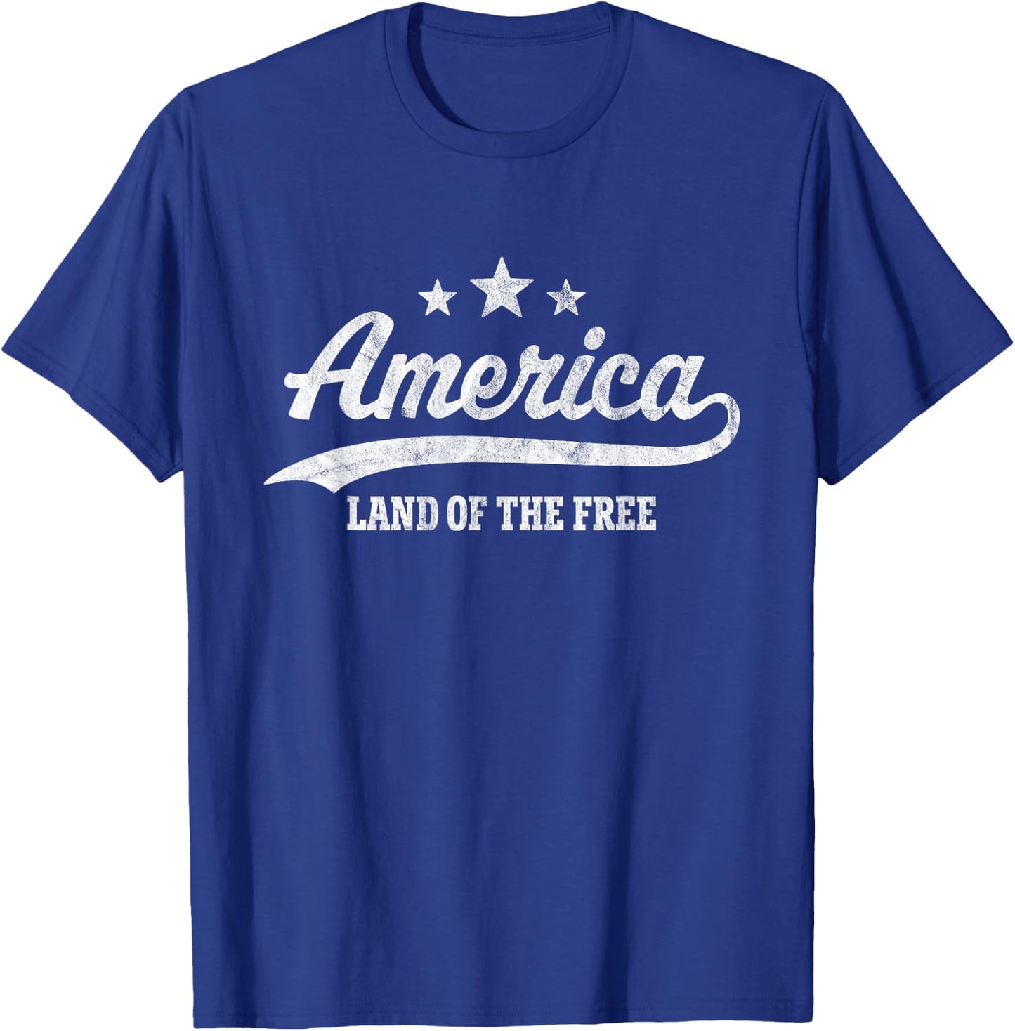 America Land of the Free T-Shirt - T-Shirt | Royal