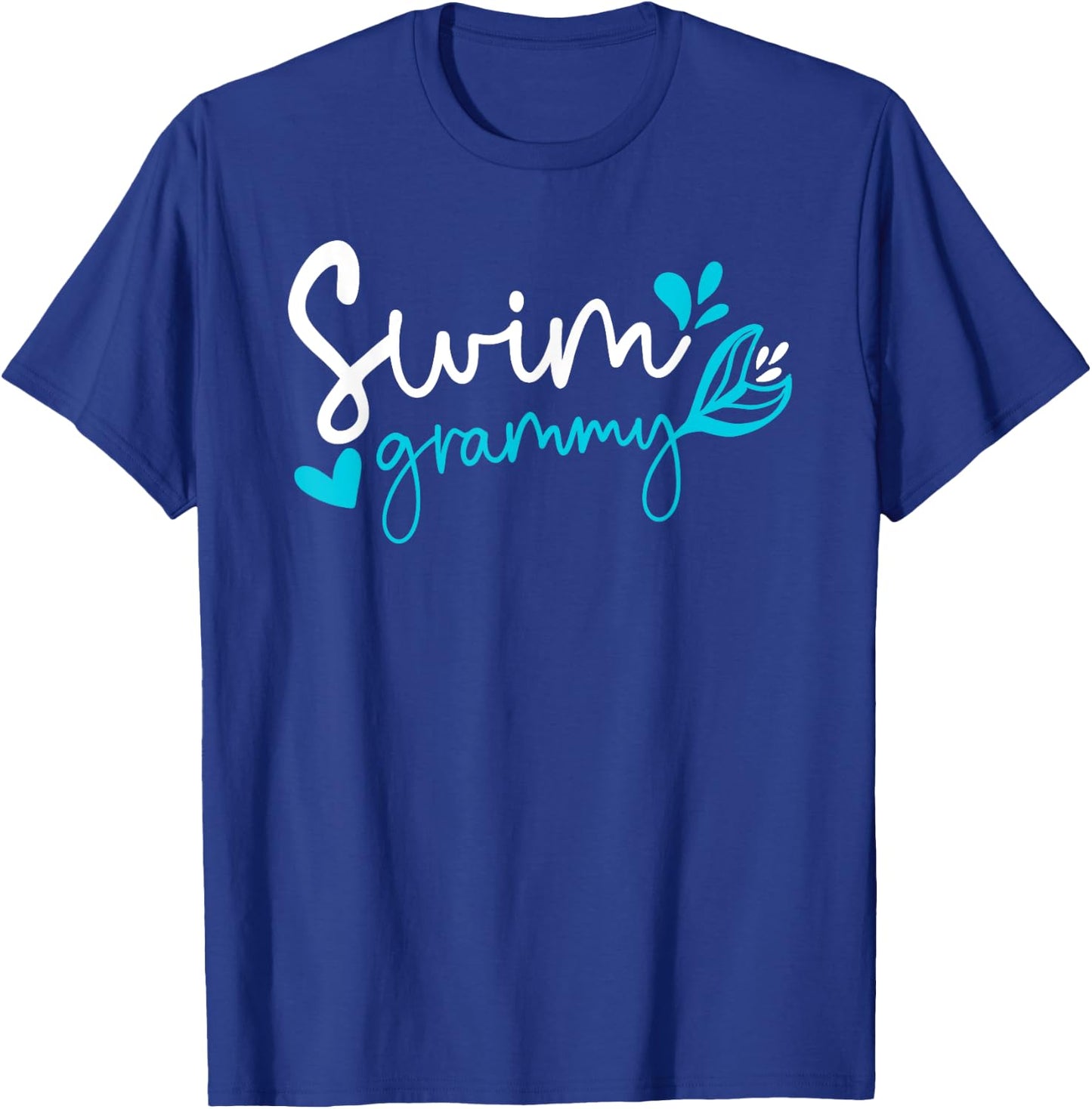 Swim Grammy Swimming Grammy Of A Swimmer Grammy T-Shirt - T-Shirt | Royal