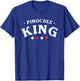 Pinochle King Card Game T-Shirt - T-Shirt | Royal