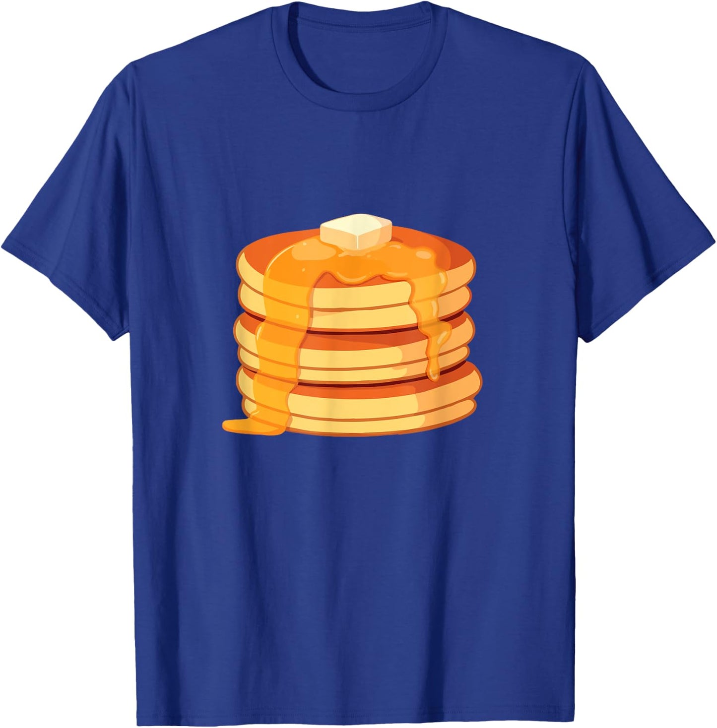 Stack Of Pancakes - Pancake Lover Flapjacks Breakfast T-Shirt - T-Shirt | Royal