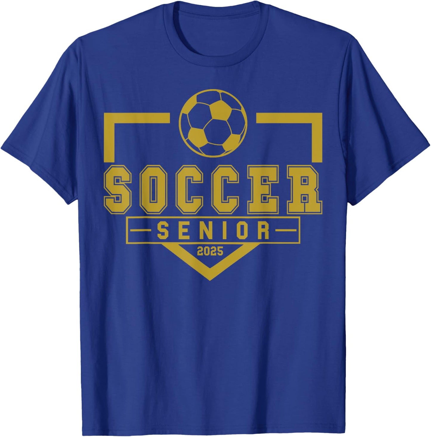 Soccer Senior Night Soccer Senior 2025 Graduation 12 T-Shirt - T-Shirt | Royal
